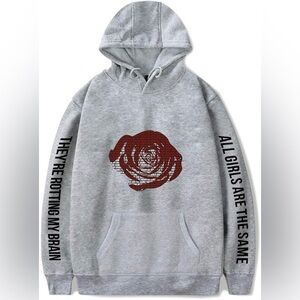 Juice Wrld unbranded unisex large hoodie- all girls are the same